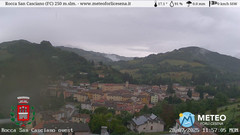 view from Rocca San Casciano on 2025-07-28