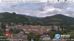 view from Rocca San Casciano on 2025-08-24