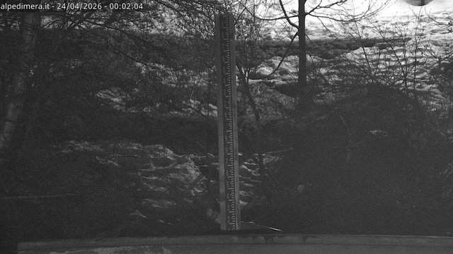 time-lapse frame, Alpe di Mera - Nivometro webcam