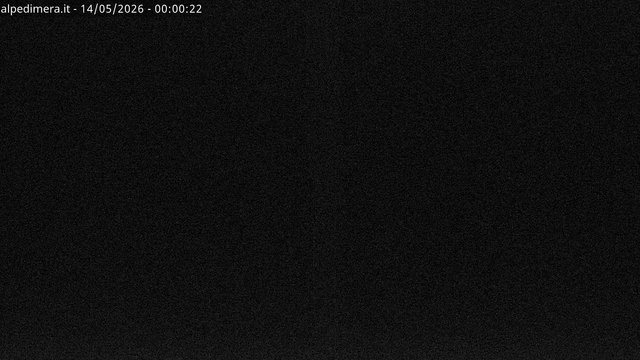 time-lapse frame, Alpe di Mera - Nivometro webcam