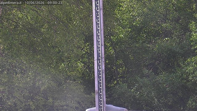 time-lapse frame, Alpe di Mera - Nivometro webcam