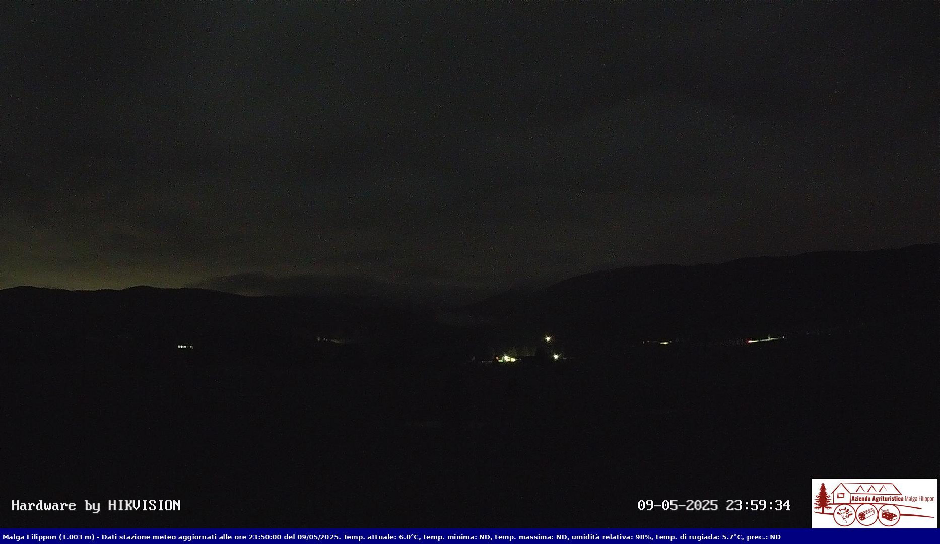 time-lapse frame, Pian Cansiglio - Agriturismo Malga Filippon webcam