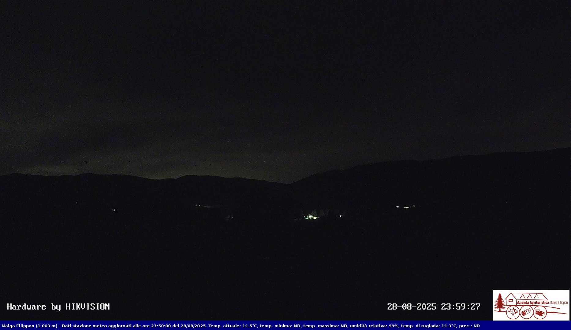 time-lapse frame, Pian Cansiglio - Agriturismo Malga Filippon webcam