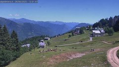 view from Alpe di Mera - Mera bassa on 2025-06-28