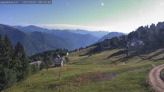 view from Alpe di Mera - Mera bassa on 2025-07-01