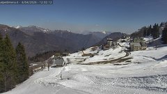 view from Alpe di Mera - Mera bassa on 2026-04-06