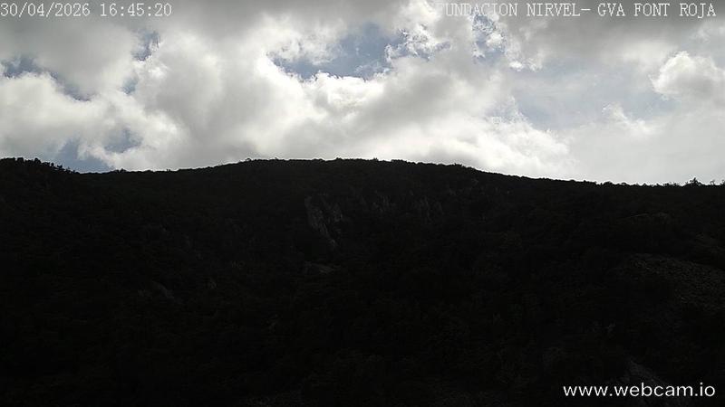 time-lapse frame, Font Roja GVA webcam