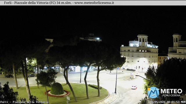 time-lapse frame, Forlì - Piazzale della Vittoria webcam