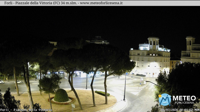 time-lapse frame, Forlì - Piazzale della Vittoria webcam