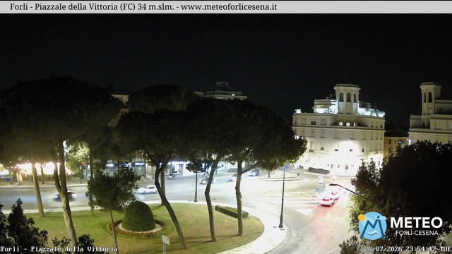time-lapse frame, Forlì - Piazzale della Vittoria webcam