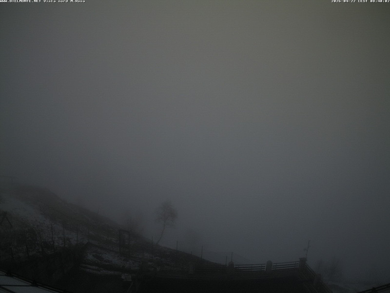 time-lapse frame, Bielmonte M. Marca vista M. Rosa e Valsessera webcam