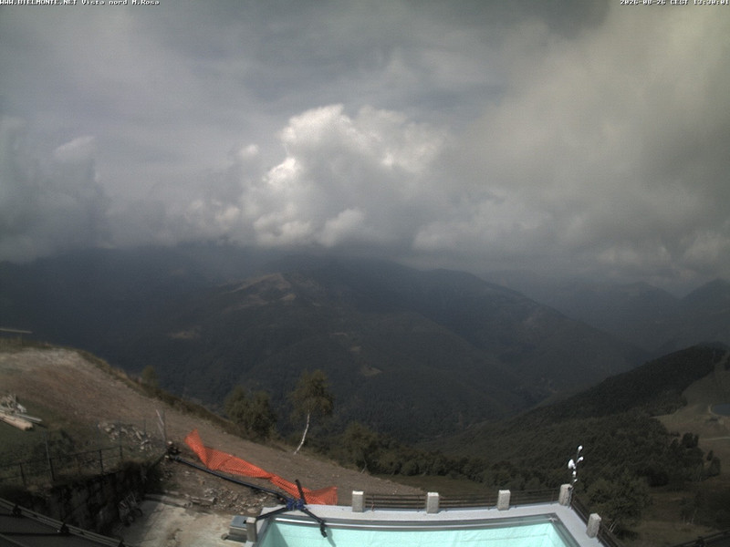 view from Bielmonte M. Marca vista M. Rosa e Valsessera on 2026-08-26