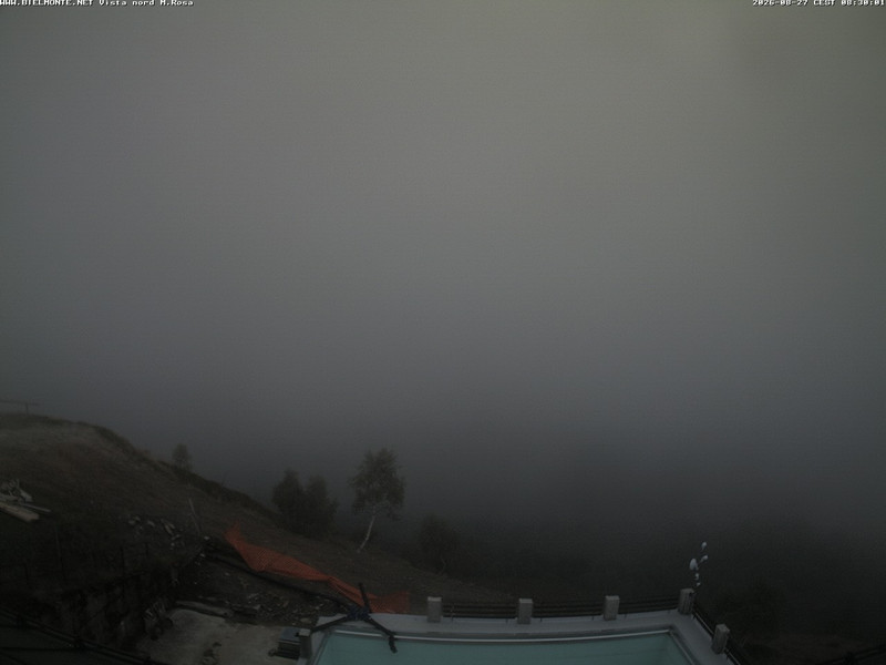 time-lapse frame, Bielmonte M. Marca vista M. Rosa e Valsessera webcam