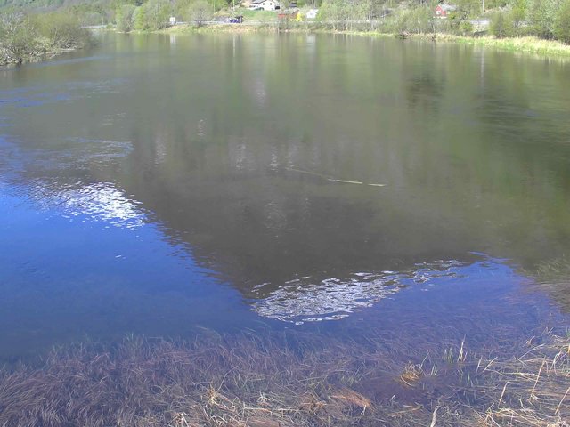 time-lapse frame, Borgundseelva webcam