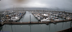 view from Seward Harbor on 2025-07-09