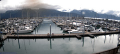 view from Seward Harbor on 2025-08-06