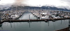 view from Seward Harbor on 2025-08-20