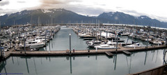 view from Seward Harbor on 2025-08-25