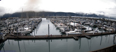 view from Seward Harbor on 2025-08-26