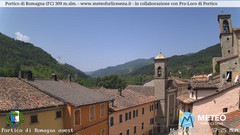 view from Portico di Romagna on 2025-06-16