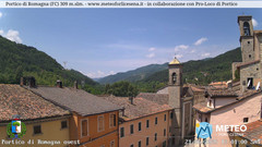 view from Portico di Romagna on 2025-06-21