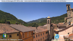 view from Portico di Romagna on 2025-06-28