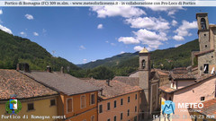 view from Portico di Romagna on 2025-07-14