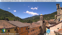 view from Portico di Romagna on 2025-07-27