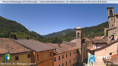 view from Portico di Romagna on 2025-08-01