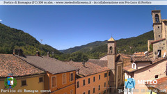 view from Portico di Romagna on 2025-08-31