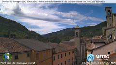 view from Portico di Romagna on 2025-09-01