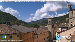 view from Portico di Romagna on 2025-09-06