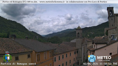 view from Portico di Romagna on 2026-06-02