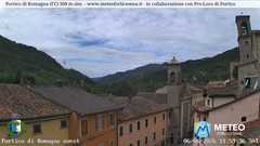 view from Portico di Romagna on 2026-06-06