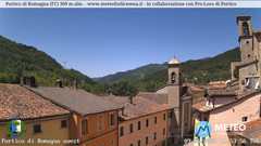 view from Portico di Romagna on 2026-06-09