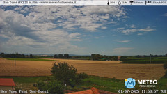 view from San Tomè on 2025-07-01