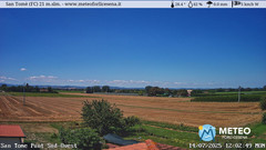 view from San Tomè on 2025-07-14