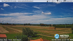 view from San Tomè on 2025-08-04