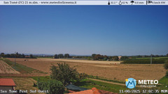 view from San Tomè on 2025-08-11
