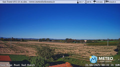 view from San Tomè on 2025-08-31