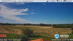 view from San Tomè on 2025-09-01