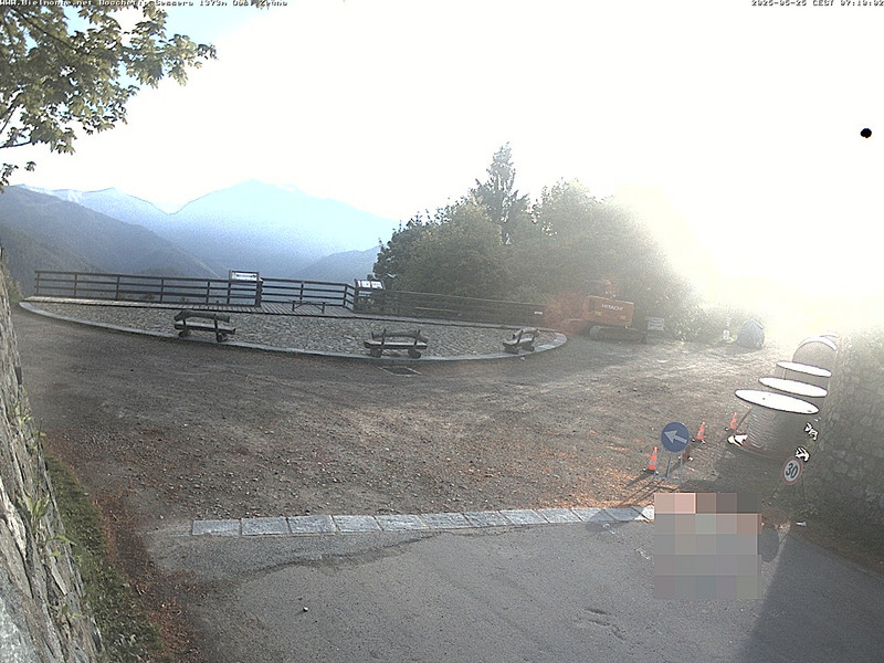 time-lapse frame, Bielmonte Bocchetto Sessera webcam