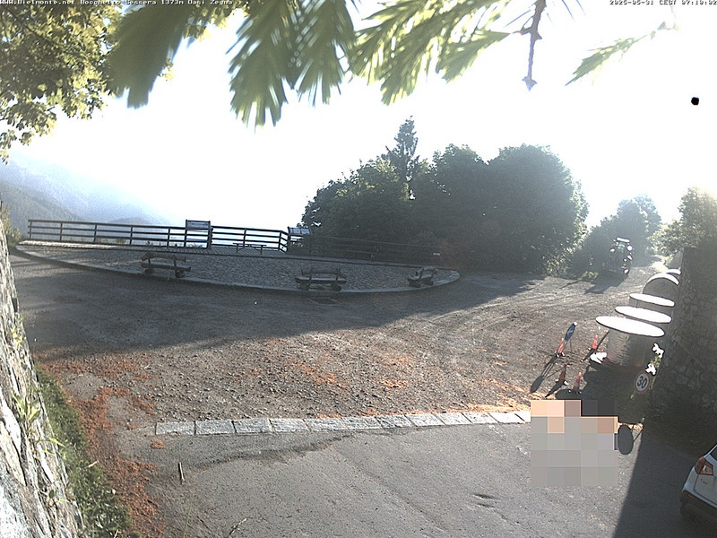 time-lapse frame, Bielmonte Bocchetto Sessera webcam