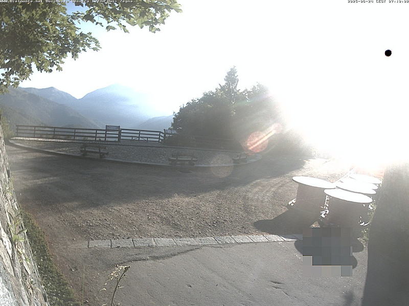 time-lapse frame, Bielmonte Bocchetto Sessera webcam