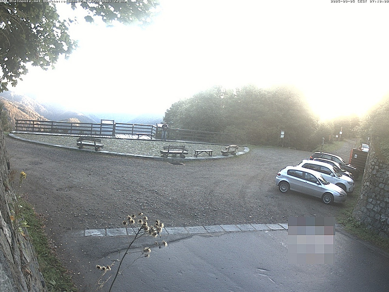 time-lapse frame, Bielmonte Bocchetto Sessera webcam
