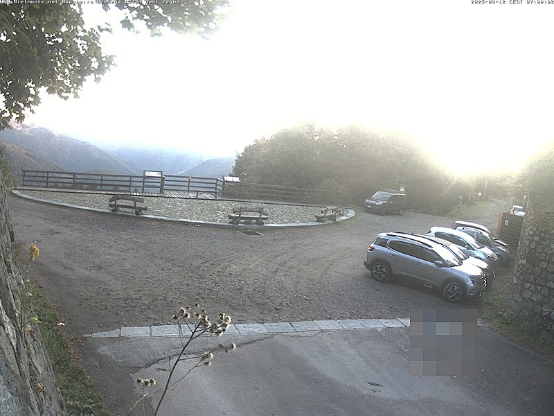 time-lapse frame, Bielmonte Bocchetto Sessera webcam