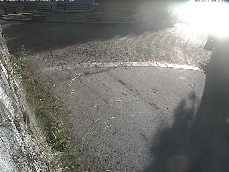 time-lapse frame, Bielmonte Bocchetto Sessera webcam