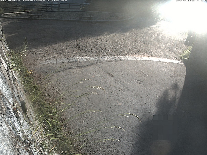 time-lapse frame, Bielmonte Bocchetto Sessera webcam