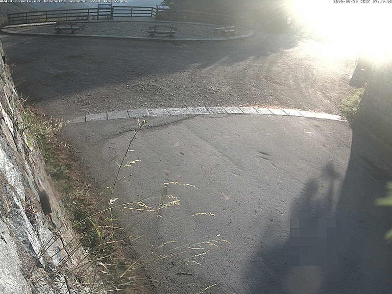 time-lapse frame, Bielmonte Bocchetto Sessera webcam