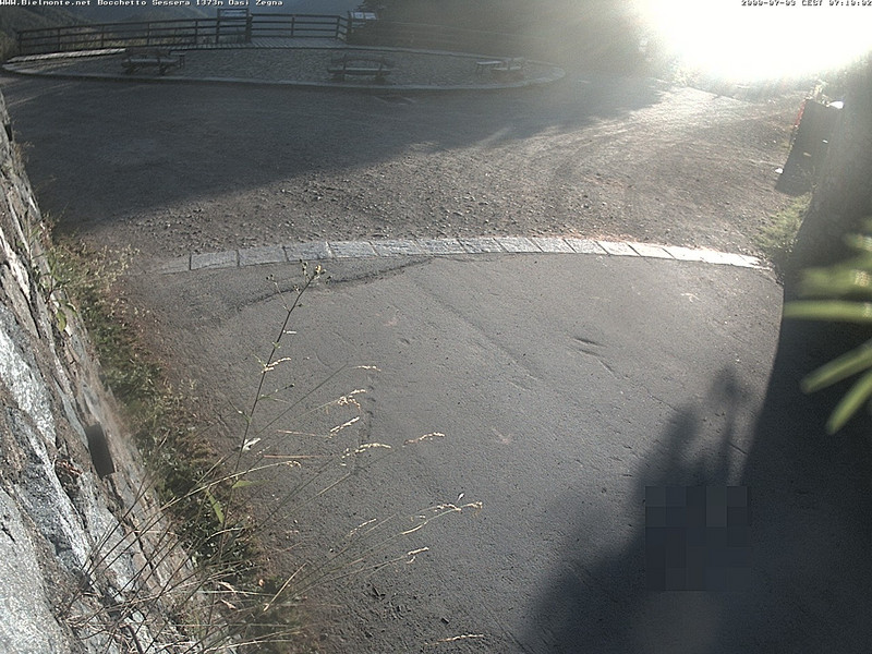 time-lapse frame, Bielmonte Bocchetto Sessera webcam